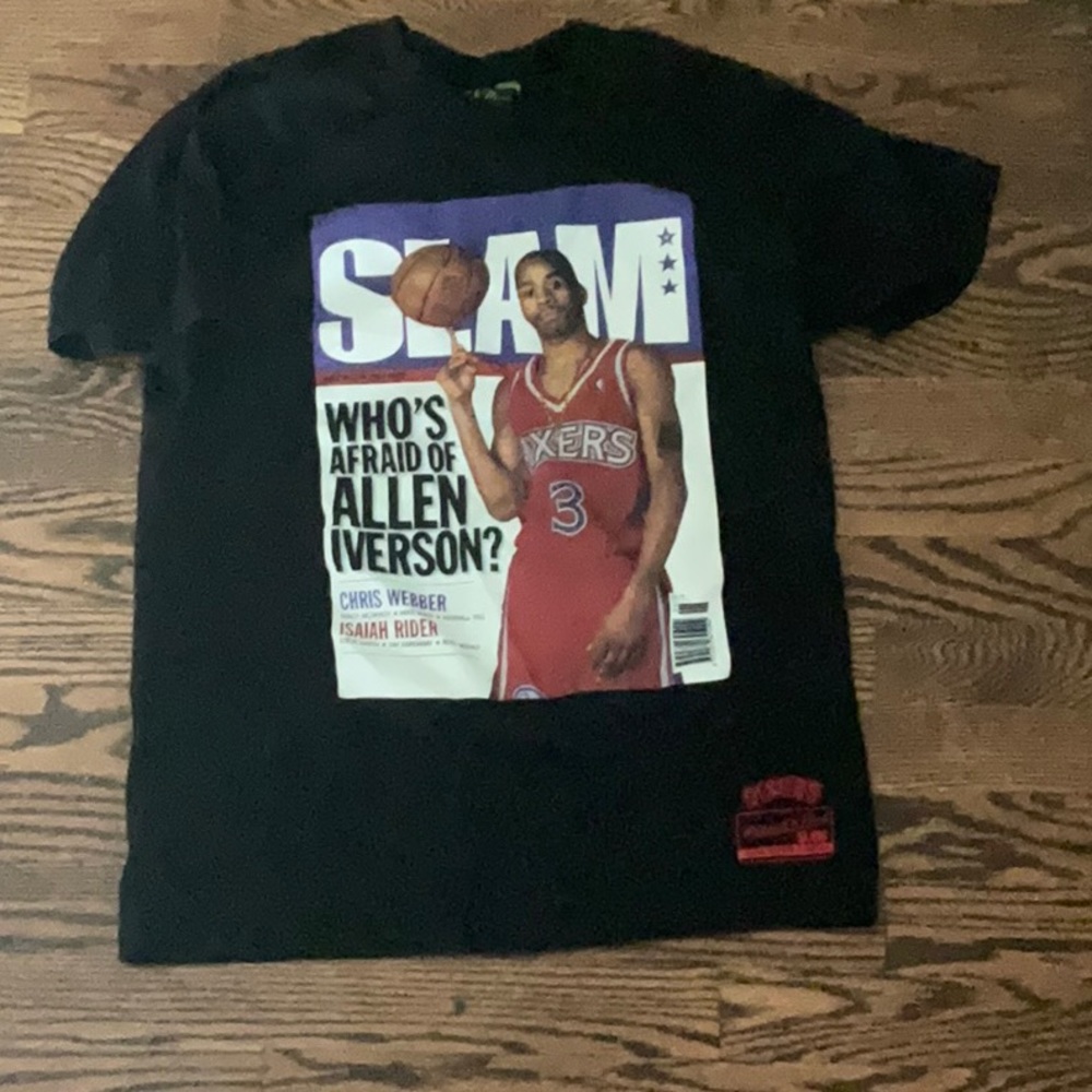 SLAM Allen Iverson T shirt from PacSun